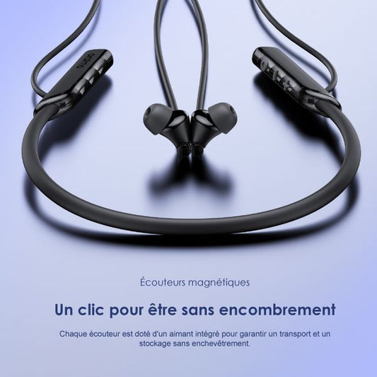 🎧 Écouteurs Bluetooth Oraimo Tour de Cou - Confort, Style et Haute Qualité Sonore