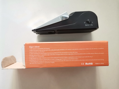 Alarme Cale de Porte Anti-Intrusion – 120 dB de Protection Sécurisée